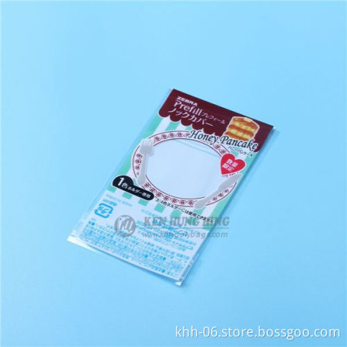 Custom printed opp plastic small self adhesive hair decoration packaging bag